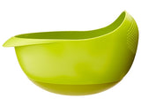 Multi Function Integrated Colander Green