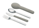 Space-Saving Stainless-Steel Cutlery Set