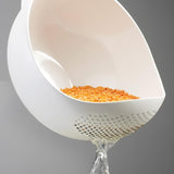 Multi Function Integrated Colander White