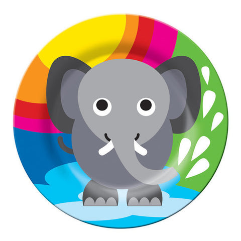 Jungle Kids Plate- Elephant