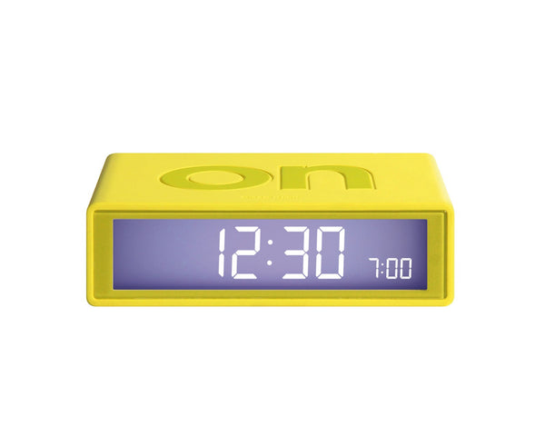 FLIP Alarm Clock (yellow)