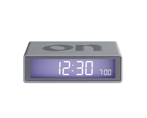 FLIP Alarm Clock (aluminium)