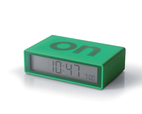 FLIP Alarm Clock (green)