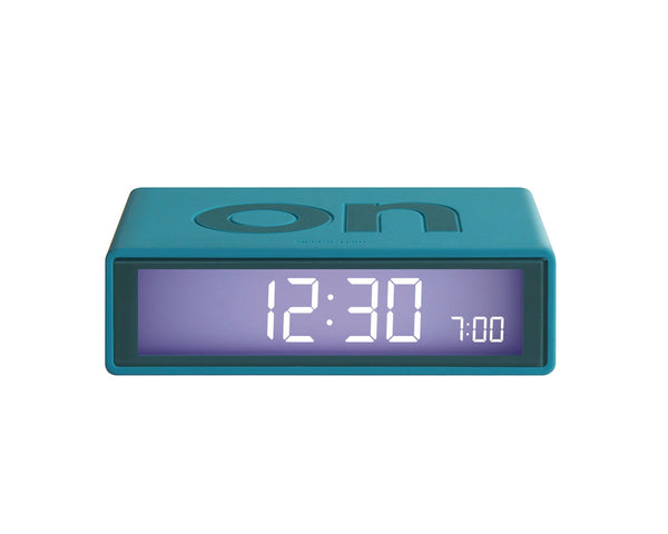 FLIP Alarm Clock (green-blue)