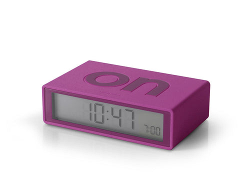 FLIP Alarm Clock (fuchsia)